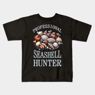 Professional Seashell Hunter Kids T-Shirt